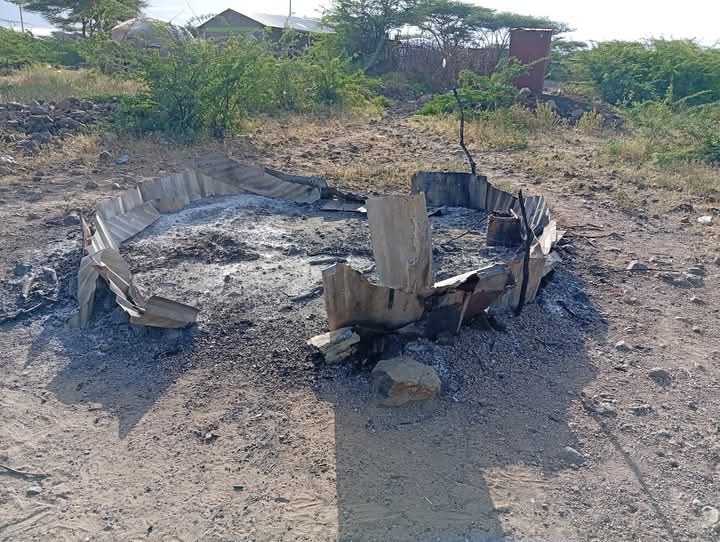 North Horr: 1 House Burnt Down in Dukana Location After Agreement of Peace Calls in the Area