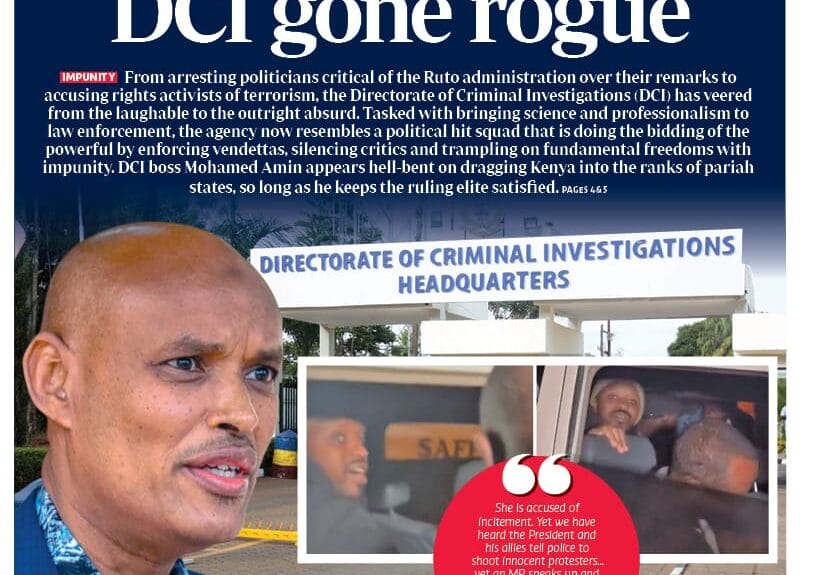 Newspaper Review: Targeted Arrest By DCI on Opposition As Raila Odinga Shuts Talks of Existing Broad-Based Government